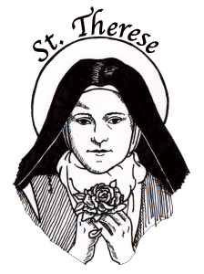 st-therese-with-a-rose