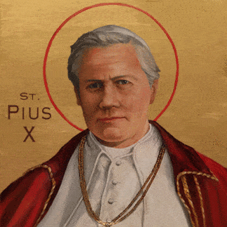 Pope St. Pius X Digital Print