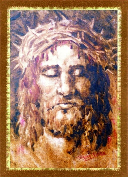 The Holy Face Prayer Card