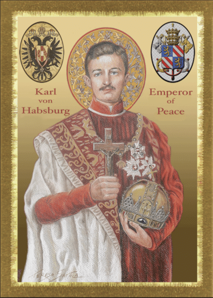 Bl. Karl of Austria-Hungary Prayer Card