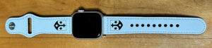 Leather Apple Watch Band OCDS Emblem